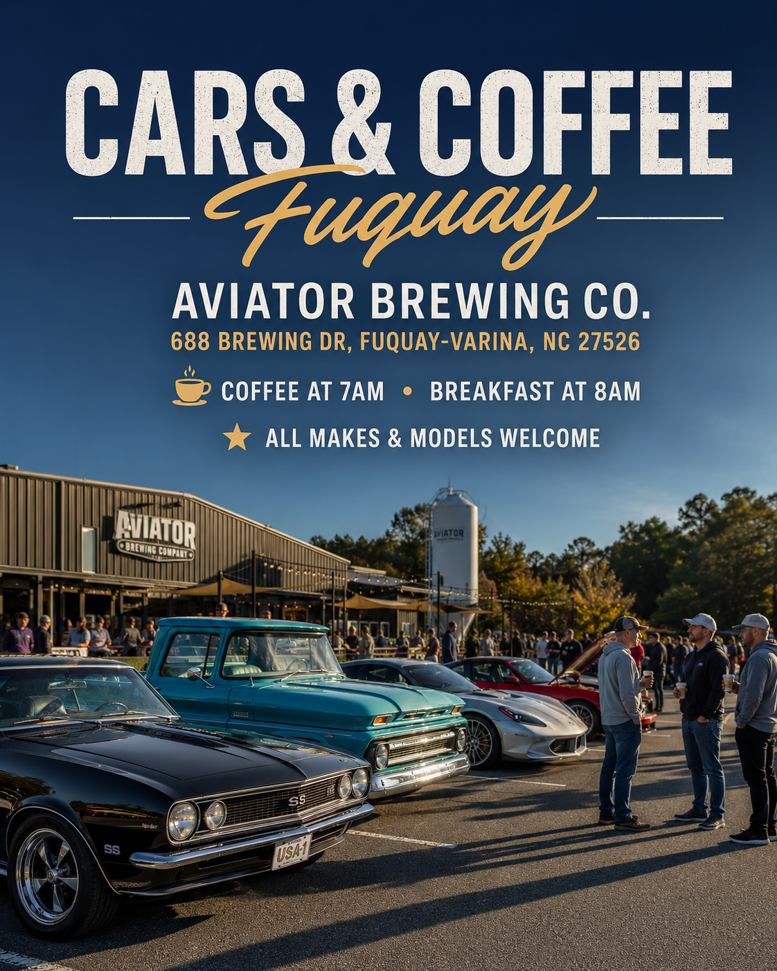 Cars & Coffee Fuquay Varina, NC event photo 1